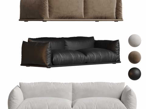 Modern double sofa