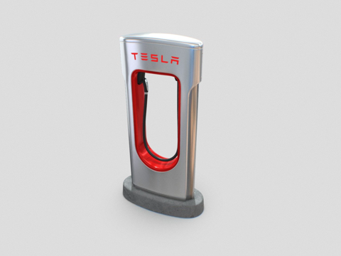 Tesla charging station charging pile