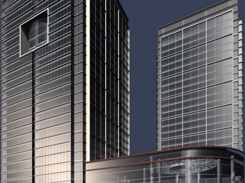 Appearance of high-rise office building