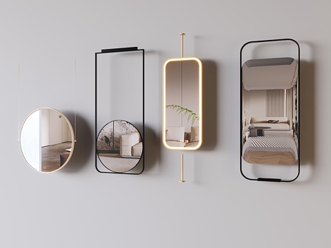 hanging mirror decorative mirror cosmetic mirror