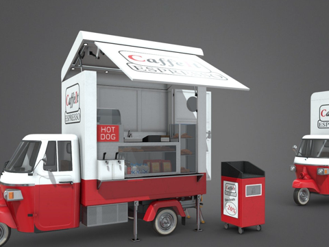 snack car vending car stall car