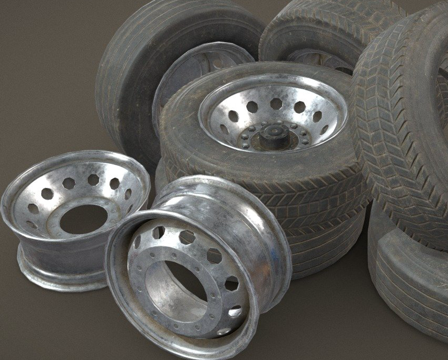 Truck Wheel Tire Hub