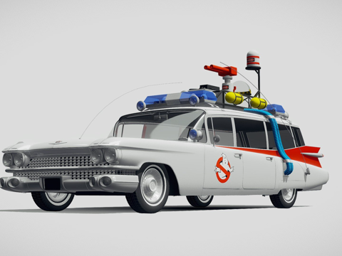 Ghostbusters ECTO-1 1959 cars