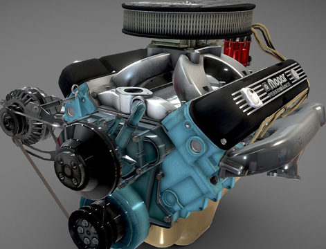 Mopal Performance 340 V8 LA Engine Generator