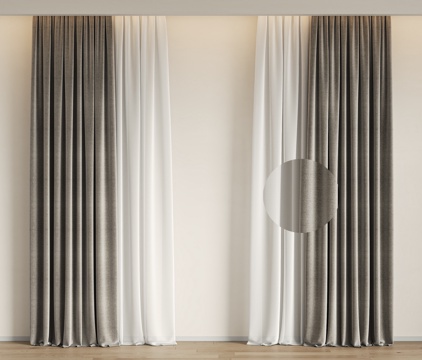 modern curtain gauze curtain