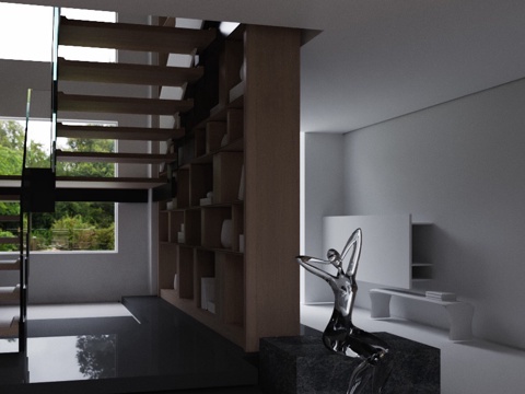 Modern Staircase Hanging Staircase