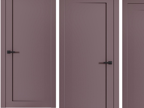 Single door swing door bedroom door