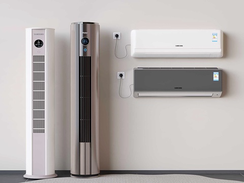 Vertical air conditioner Cylindrical air conditioner Wall-mounted air conditioner