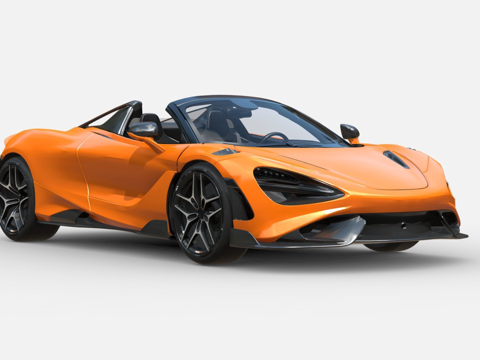 Super sports car McLaren Cars