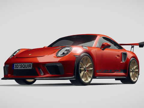 Porsche 911 GT3 RS 2019 car sports car