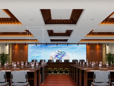 New Chinese-style Lecture Hall Conference Hall