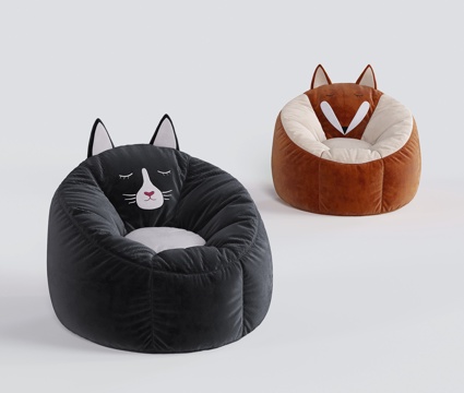 Modern Beanbag Children's Sofa