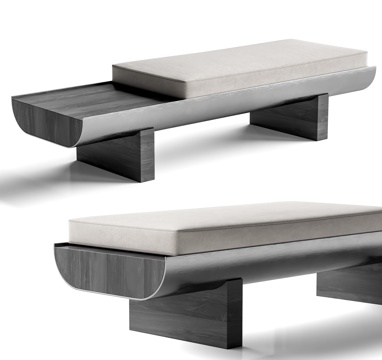 Minotti stool sofa stool bench shoe changing stool