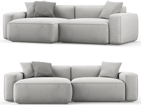 double sofa soft sofa