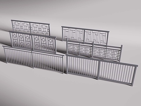 Wrought Iron Railing Fence Guardrail