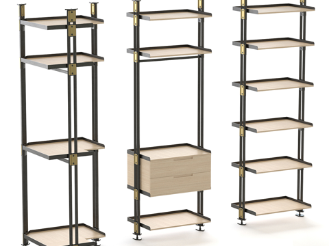 Modern Storage Rack Display Rack