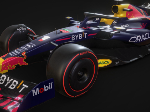 Red Bull RB19 Car Racing