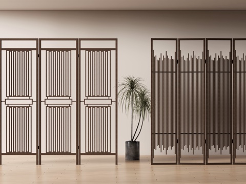 New Chinese-style screen partition