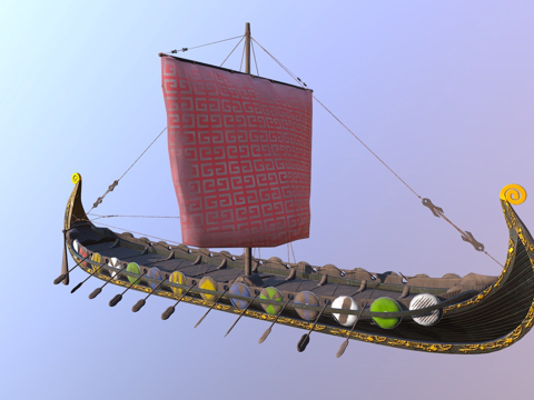 Oseberg Viking ship