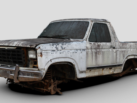 The abandoned '85 SUV car