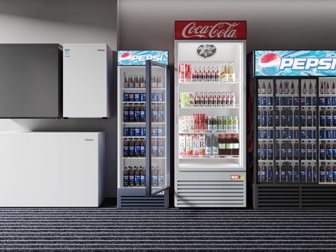 Commercial Freezer Beverage Cabinet Refrigerator