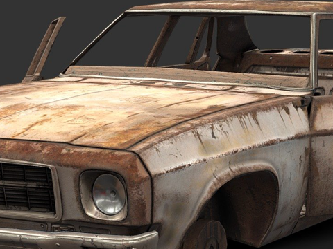 Rusted World Sedan