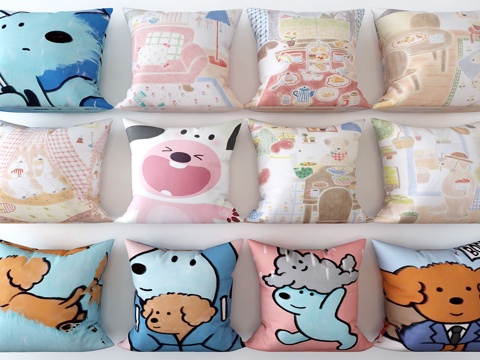 Cartoon pillow pillow