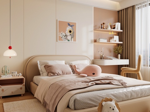 Modern kids Bedroom Girls Room