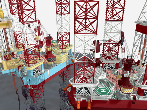 jack-up drilling platform