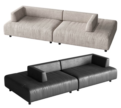 Minotti double sofa