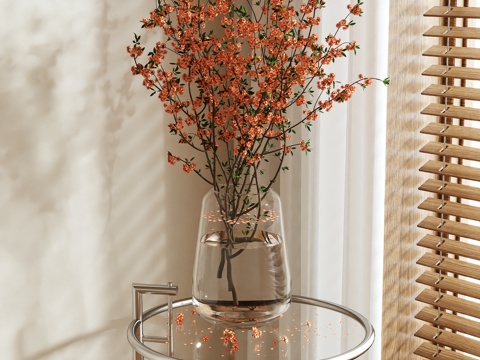 Vase floral arrangement