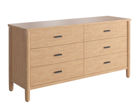 Hargrove 6 Nordic Chest Side Cabinet