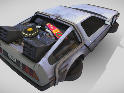 Back to the Future DeLorean Time Machine