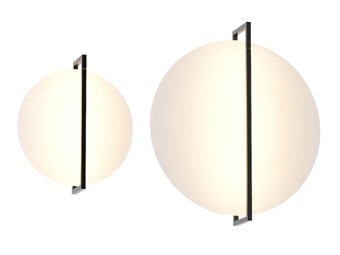 Simple Wall Lamp Round Wall Lamp