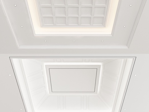 European-style ceiling