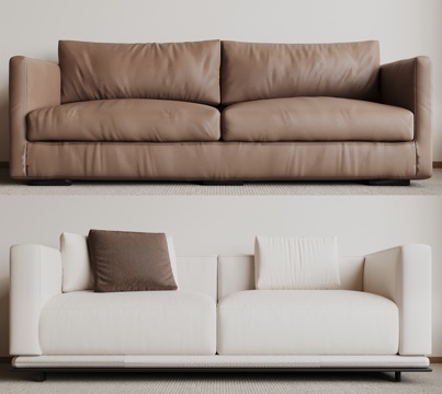 Modern double sofa