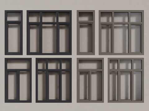 modern windows aluminum alloy windows casement windows floor-to-ceiling windows