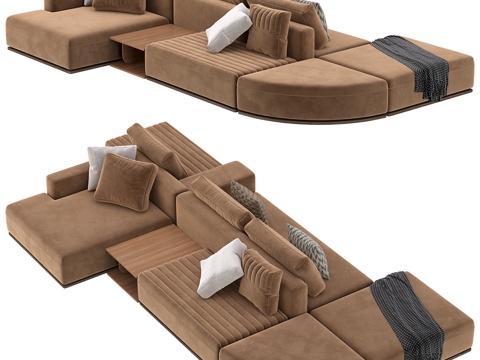 Multiplayer sofa module sofa