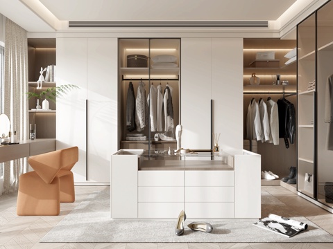 Modern Cloakroom