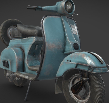 Retro Motorcycle