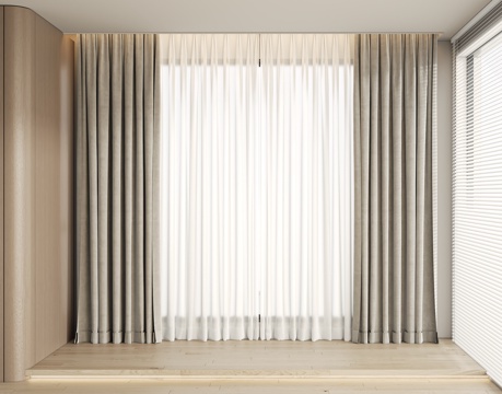 modern curtain gauze curtain