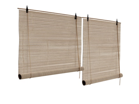 Curtain Bamboo Curtain Bamboo Curtain Rolling Curtain Shangri-La Curtain Bamboo Curtain