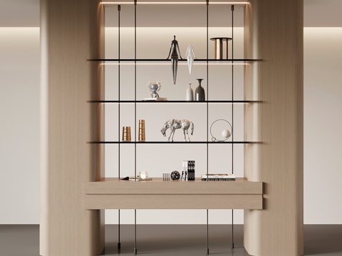 Modern Bookcase Display Cabinet Bookshelf