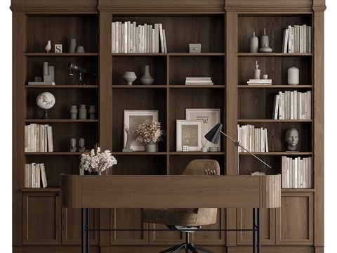 American Bookcase Desk