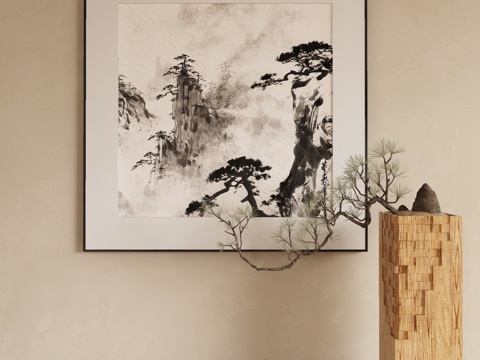 New Chinese Ink Painting Decorative Painting