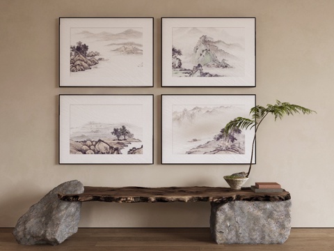 New Chinese Landscape Painting Decorative Painting