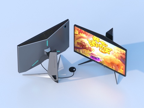 computer monitor display screen curved surface monitor computer accessories