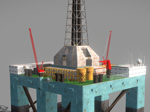 General oil drilling platform