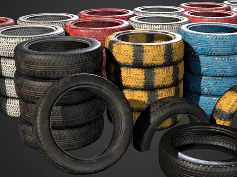 tire pile