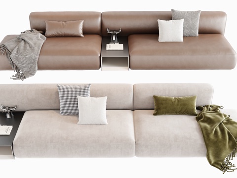 Modern double sofa